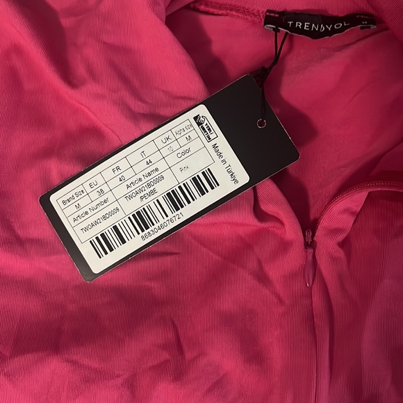 Bin 1C Trendyol Pink Bodysuit BNWT size medium - Picture 6 of 6